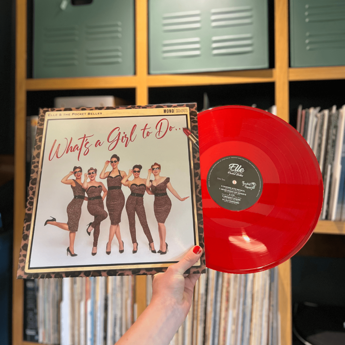 Elle & The Pocket Belles - What's a Girl to Do... (Limited Edition Clear Red Vinyl)