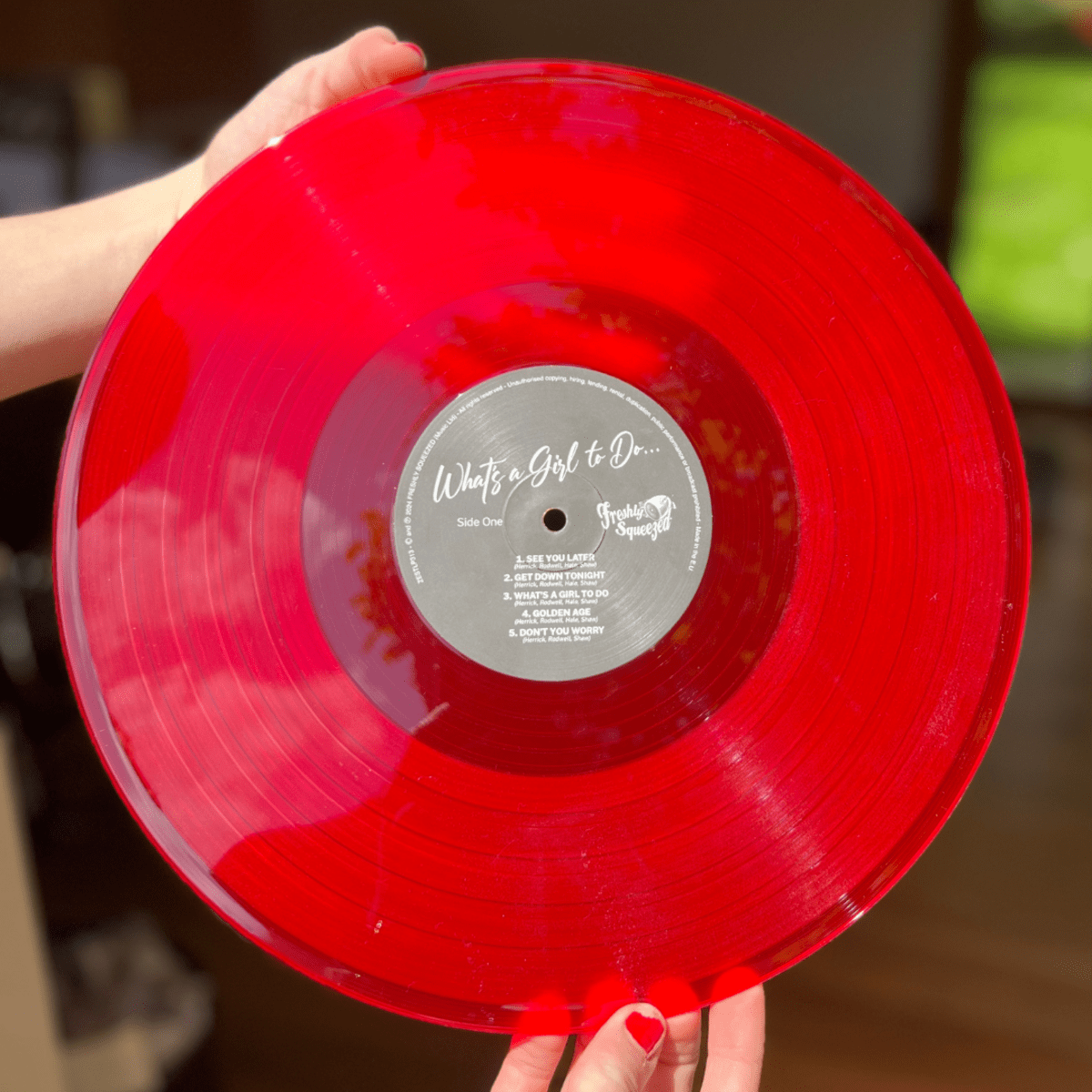 Elle & The Pocket Belles - What's a Girl to Do... (Limited Edition Clear Red Vinyl)