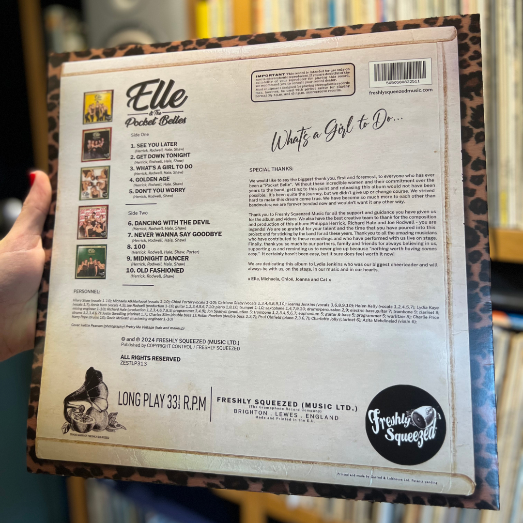 Elle & The Pocket Belles - What's a Girl to Do... (Limited Edition Clear Red Vinyl)