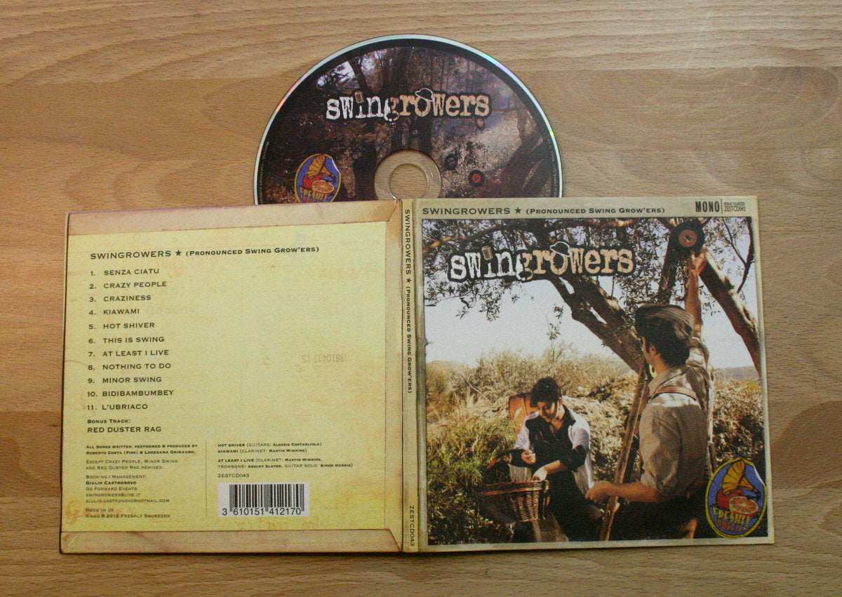 Swingrowers - (Pronounced Swing Grow'ers) (CD)