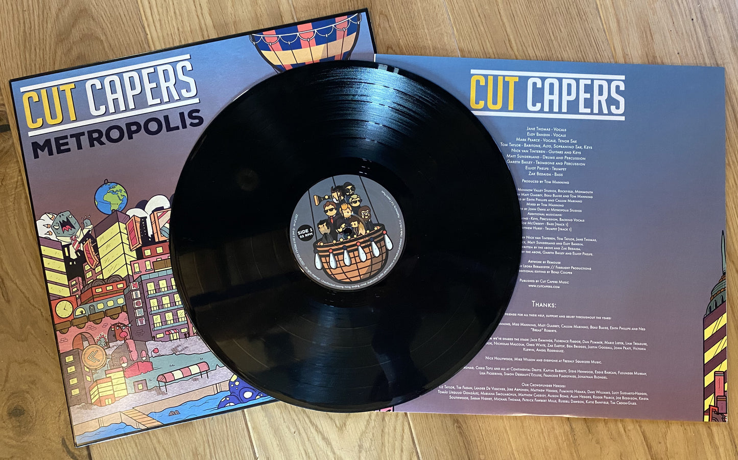 Cut Capers - Metropolis (Limited Vinyl)