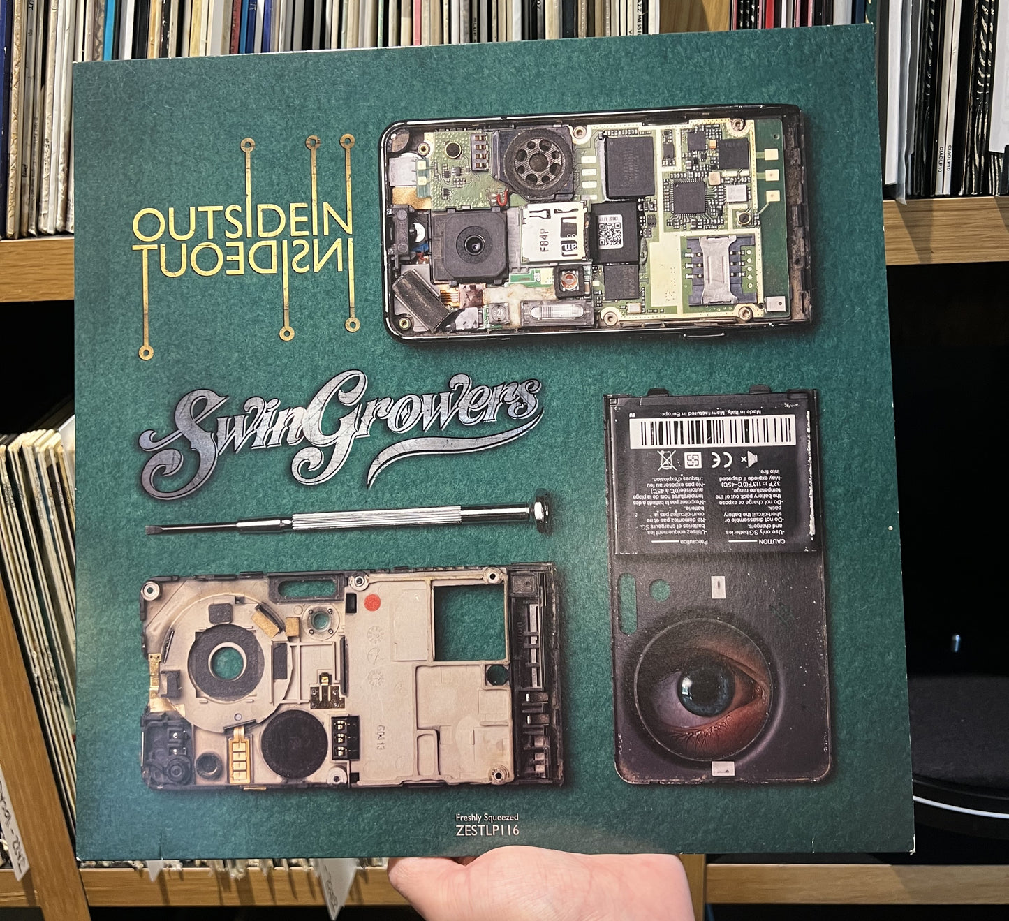 Swingrowers - Outsidein (Limited Edition Gold Vinyl)