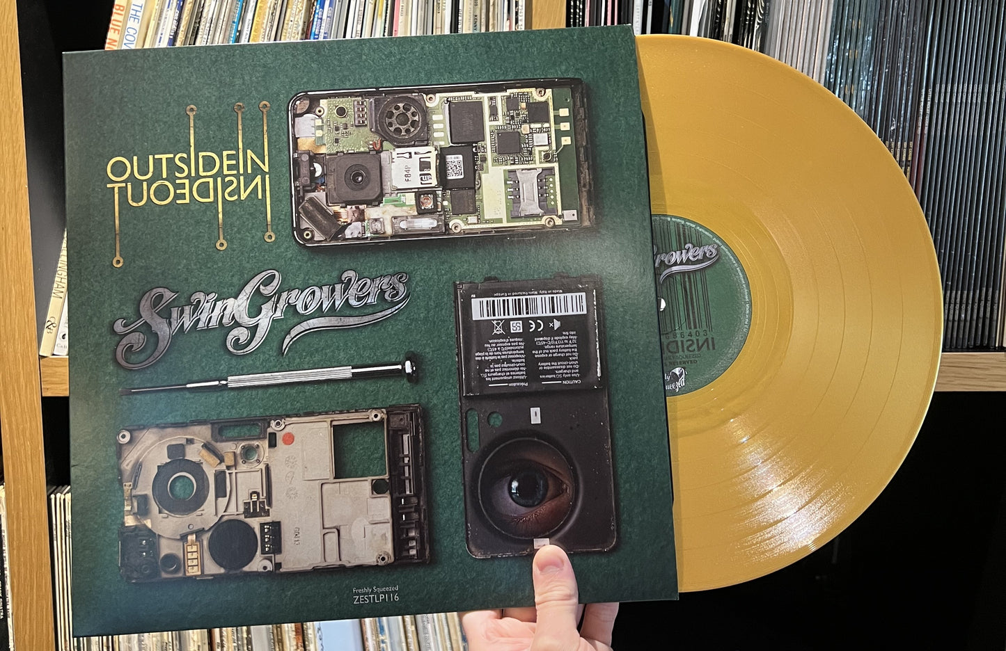 Swingrowers - Outsidein (Limited Edition Gold Vinyl)