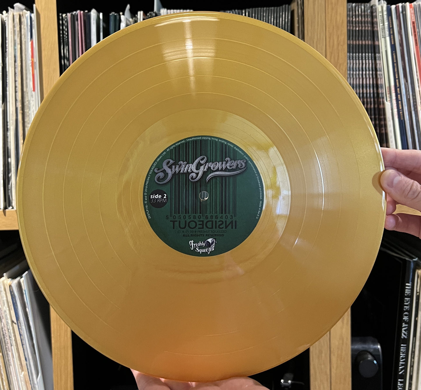 Swingrowers - Outsidein (Limited Edition Gold Vinyl)