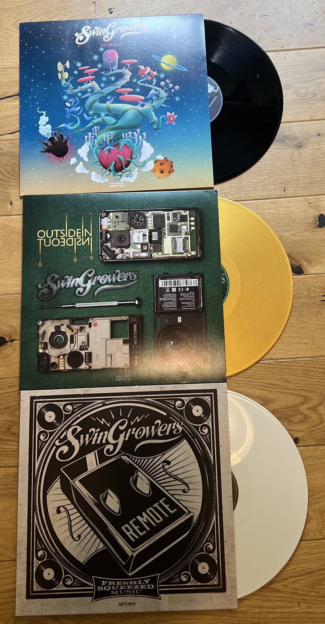 Complete 12" Vinyl Bundle - Hybrid, Outsidein and Remote